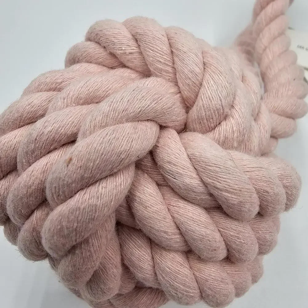 Max Bone Rope Dog Toy‎ Pink Canine Chew Toy